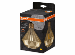 ŽÁROVKA LED E27 DIAMANTOVÁ FIL 4W/824 ZLAT