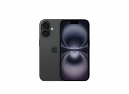 Apple iPhone 16 15,5 cm (6.1") Dual SIM iOS 18 5G USB typu C 128 GB Černá
