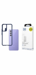 3mk ochranný kryt Satin Armor Case+ Blue pro Samsung Galaxy A54 5G