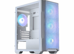 MSI MAG Forge M100R Midi Tower Průhledná, Bílá