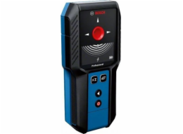 Bosch GMS 120-27 detektor, 2× baterie 1,5 V LR6 (AA), identifikace materiálu