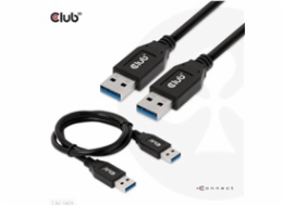 Club3D Kabel USB 3.2 Gen2 Typ-A, 3A M/M, 50 cm