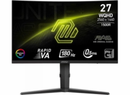 MSI MAG 275CQRF QD E2 Počítačový monitor 69 cm (27") 2560 x 1440 px WQHD černý