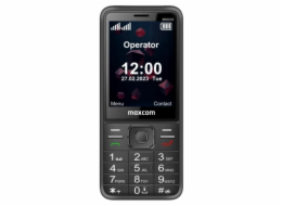 MAXCOM MM245, Telefón DUAL Sim, čierny