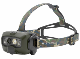 Ledlenser HF8R Core RGB Camouflage - Čelovka LED, zelený