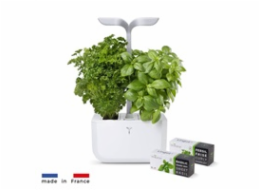 Véritable Exky SMART  - Automatický květináč s regulací osvětlení, bílá + 2 bylinkové náplně