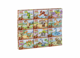 L-W Toys Set kostek Dinosaurus 12 v 1