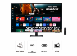 SAMSUNG Smart Monitor S43DM702UU, LED monitor