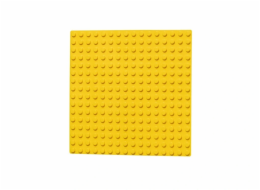 L-W Toys Podložka na stavění JUNIOR 16x16 bodů žlutá