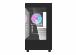 Počítačová skříň Darkflash DB330M + 3 ventilátory aRGB (černá)