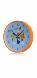DieMaus Kinder-Wanduhr Maus, Elefant & Ente