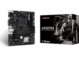 Biostar A520MHP základní deska AMD A520 Socket AM4 Micro ATX