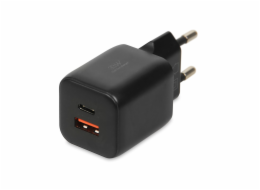 iBOX C-42 GaN PD33W síťová nabíječka, černá
