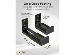 univerzální nástěnný držák na soundbar goobay