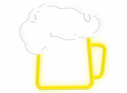 Manta SNL34YET Style Neon Lights Beer yellow/white