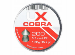 5,5 mm UMAREX COBRA spitzer molet. 200 ks.