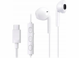 JVC HA-FR17UC Kabelová sluchátka do uší USB typu C, bílá
