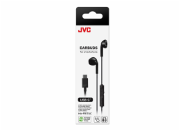 JVC HA-FR17UC Kabelová sluchátka do uší USB Type-C černá