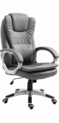 Activejet Vyhřívané kancelářské křeslo s masáží YK7304 šedé