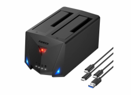 Dokovací/klonovací stanice pro HDD/SSD FIDECO YPZ220B (USB 3.2, SATA I/II/III)