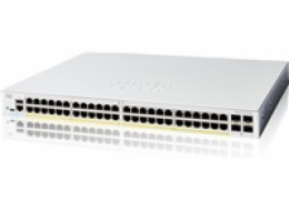 Cisco Catalyst switch C1200-48P-4G (48xGbE,4xSFP,48xPoE+,375W) - REFRESH