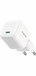 Joyroom JR-TCG08 GaN Mini 20W mains charger (white)
