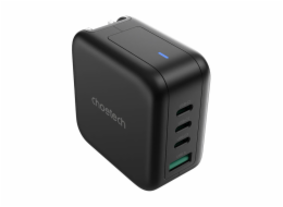 Síťová nabíječka Choetech PD6055 70W GaN s adaptéry pro USA, EU, UK, AU