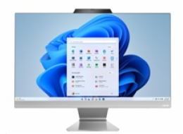 ASUS PC AiO ExpertCenter M3 (M3402WFAK-WPC050W), R5-7520U, 23.8" 1920 x 1080, 8GB, 512GB SSD, Radeon, W11 Home, White