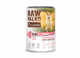 RAW PALEO Duoprotein Pork & Lamb Adult - vlhké krmivo pro psy - 400g