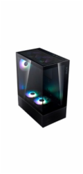 ADATA XPG case INVADER X MINI Mid-Tower, bez zdroje, 5x 120mm Fan, Černá