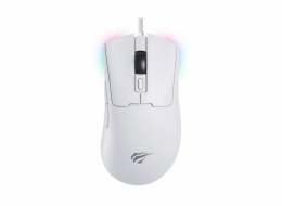 Kabelová herní myš Havit MS966 RGB (bílá)