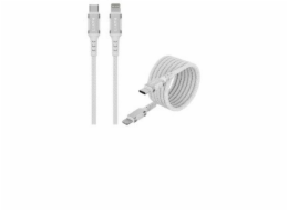 Havit CB6298 - USB kabel typu C-Lightning magnetický, 1 m (bílý)