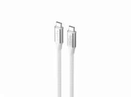 Havit CB6290 - Kabel USB typu C na USB typu C, 1 m (bílý/šedý)