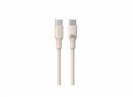 Havit CB6284 - Kabel USB typu C na USB typu C, 2,0 m (béžový)