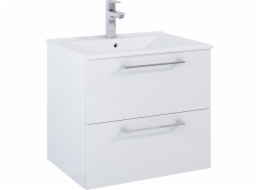 Alkotest A857949806 / ROCA / ROMA / KOUPELNOVÁ SKŘÍŇKA 60CM 2S K DOPLNĚNÍ UMYVADLEM HEBE, BÍLÝ LESK / NÁHRADNÍ 5110008 /