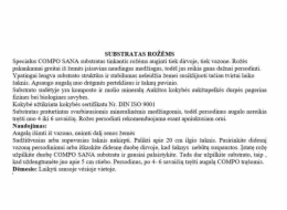 Substrát na růže COMPO, 20l