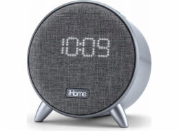 iHome reproduktor Bluetooth reproduktor + budík + hodiny + USB nabíječka + noční světlo 5v1 Ihome / Ibt235