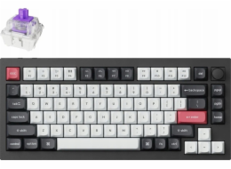 Wireless Mechanical Keyboard Keychron Q1 HE RGB, Nebula Magnetic Switch (black) [Q1H-M1]