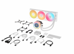 Corsair iCUE LINK TITAN 360 RX LCD Procesor Kapalinový chladič typu vše v jednom 12 cm Bílá 1 kusů