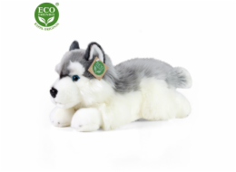 Rappa Plyšový pes husky ležící 30 cm
