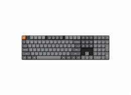 Wireless Mechanical, low-profile Keyboard Keychron K5 Max LED, Brown Switch (black) [K5M-A3]