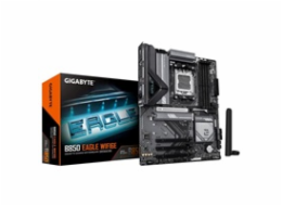 GIGABYTE MB Sc AM5 B850 EAGLE WIFI6E, AMD B850, 4xDDR5, 1xDP, WiFi, ATX