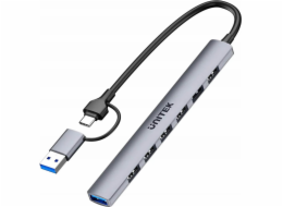 Unitek H1209AGY01 USB-A 5Gbps 7in1 USB hub