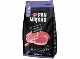 PAN MIESKO  Telecí s Jehněčím Senior krokety M - sušené mléko pro psy - 9kg