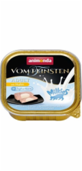 ANIMONDA Vom Feinsten Adult Milkies s kuřetem a jogurtovou náplní - mokré krmivo pro kočky - 100g