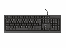 TRUST klávesnice PRIMO, membránová, USB, CZ/SK