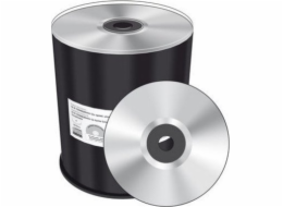MediaRange CD-R 700MB 100ks Vollflächig beddruckbar stříbrná