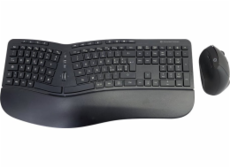 Conceptronic CONCEPTRONIC Wireless Keyboard+Mouse,ergo,Layout italien. sw