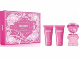 MOSCHINO SET (HRAČKA 2 BUBBLE GUM (W) EDT/S 50ML + TĚLOVÉ MLÉKO 50ML + SPRCHOVÝ GEL 50ML)