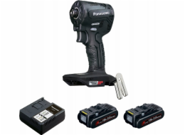 Panasonic 18V rázový utahovák Panasonic EY1PD1 + nabíječka + 2 x baterie 18 V / 3,0 Ah + Systeiner